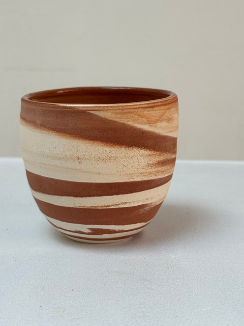 SECONDS terra swirl unglazed