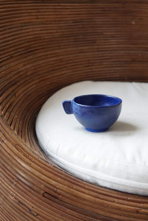 Dark Blue Coffee Mug with handle (2 pieces)