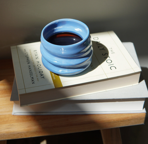SECONDS wobble blue (1 mug)