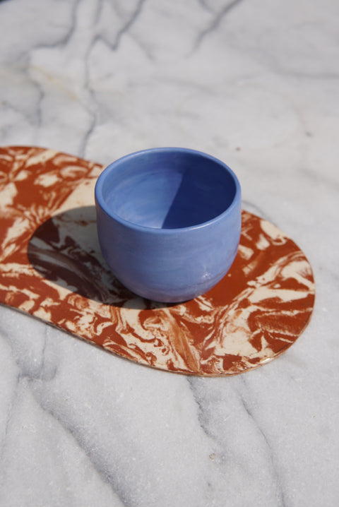 Light blue espresso cup (2 pieces)