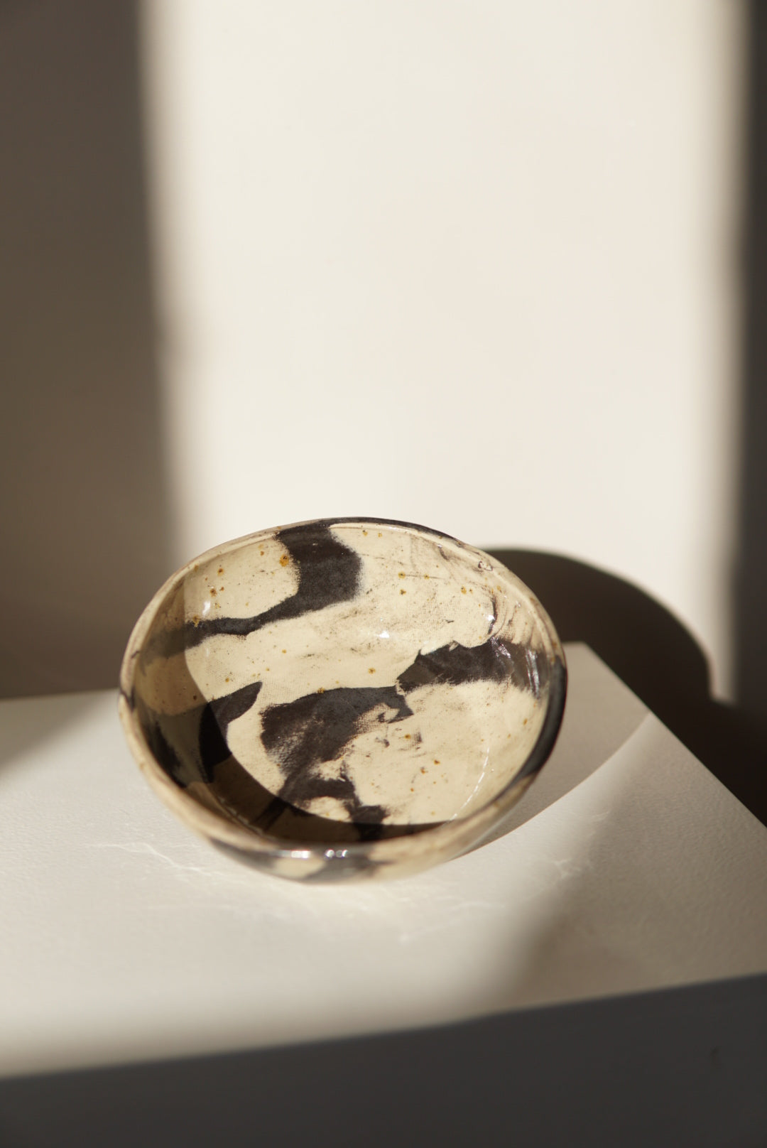 Breakfast Bowl Black Beige