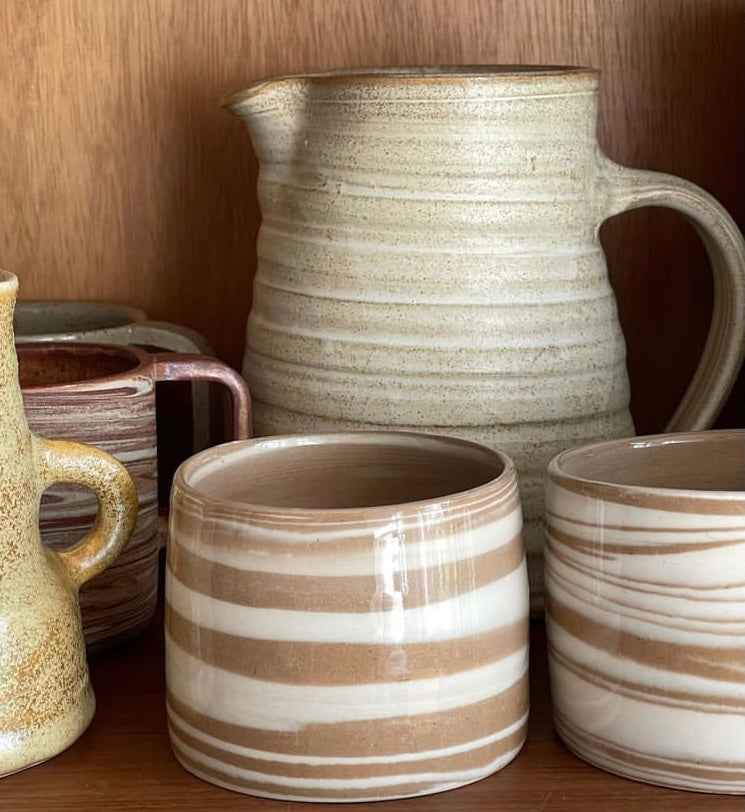 Swirl Coffee Mugs (2 pieces)