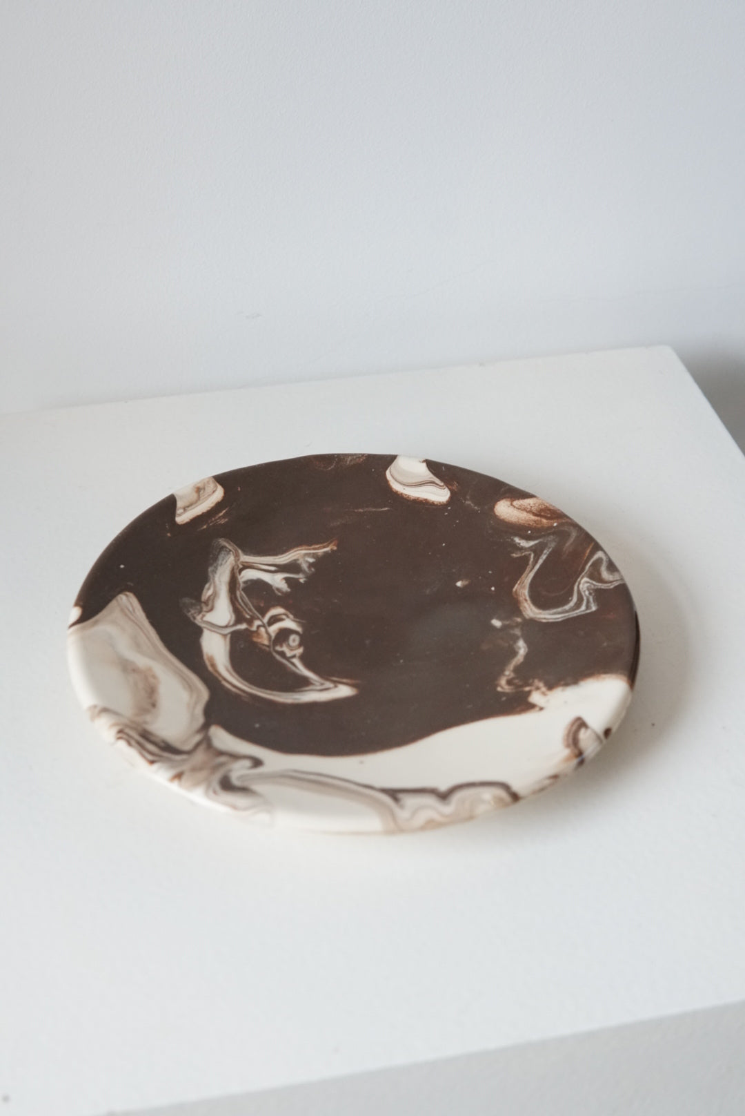 Small marbled plate (set of 2)