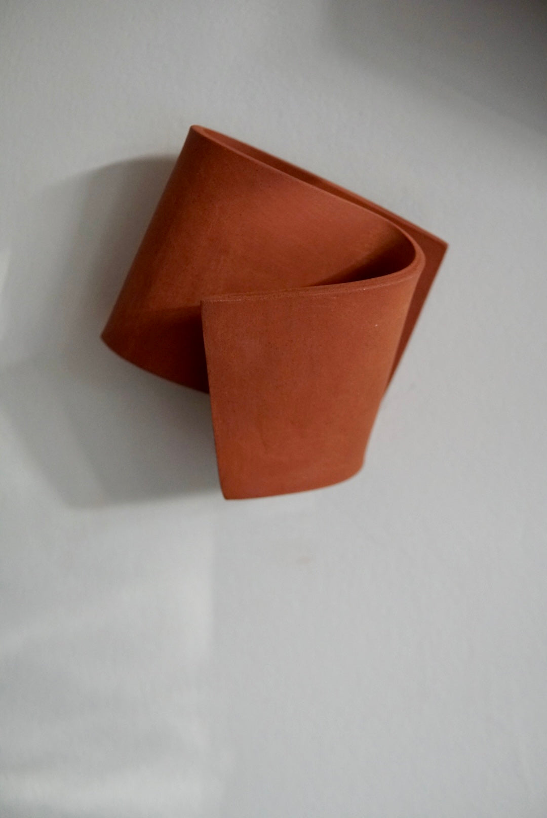 Copper Wall Piece Ethereal Fold #1