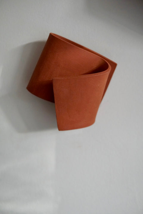 Copper Wall Piece Ethereal Fold #1