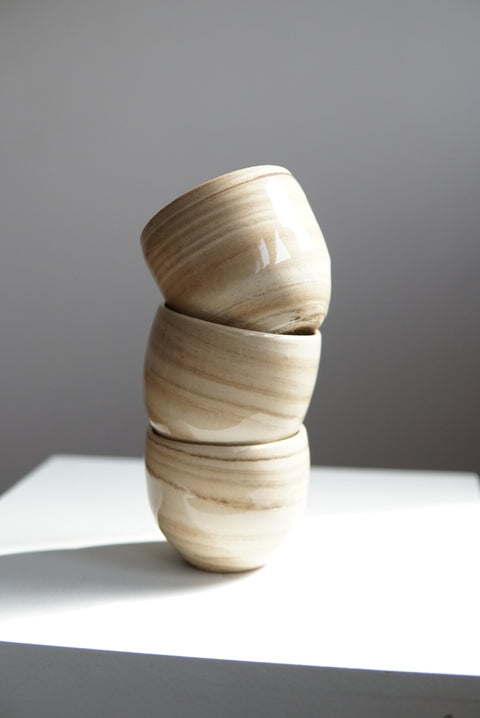 Jupiter light swirl coffee mugs (2 pieces)