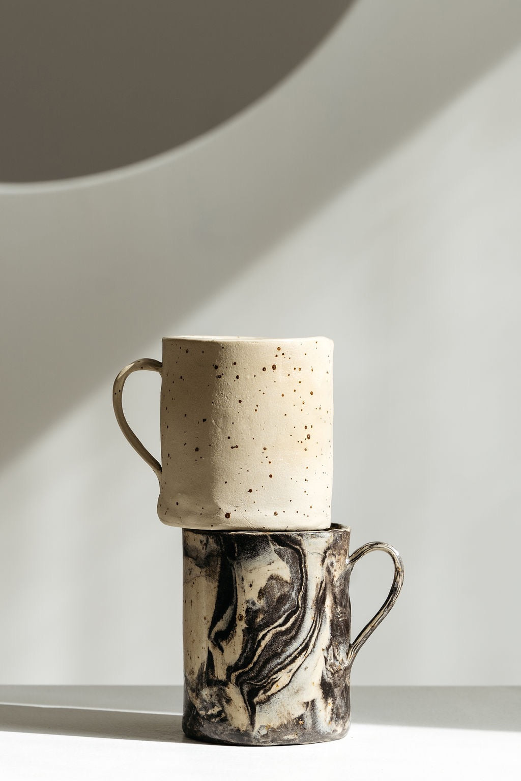 Cream Black Tea Mug