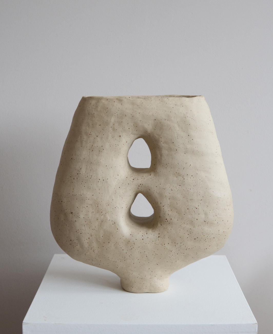 True A’s Vase - speckled stoneware