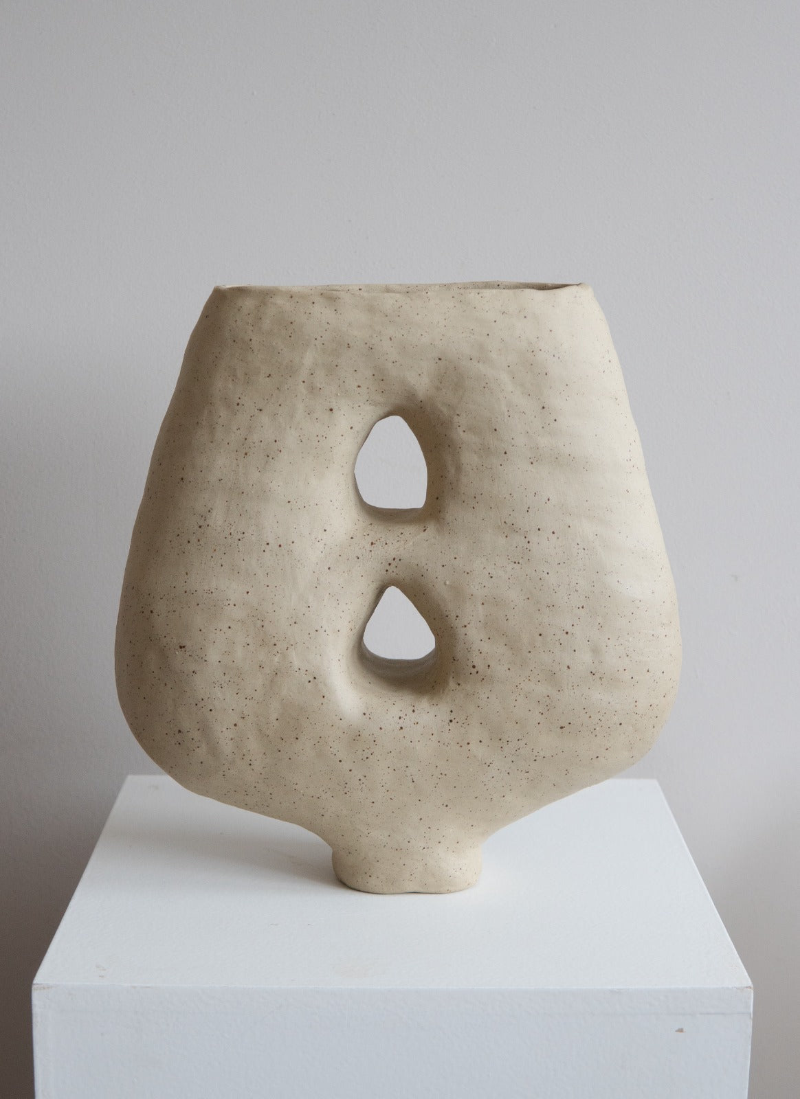 True A’s Vase - speckled stoneware