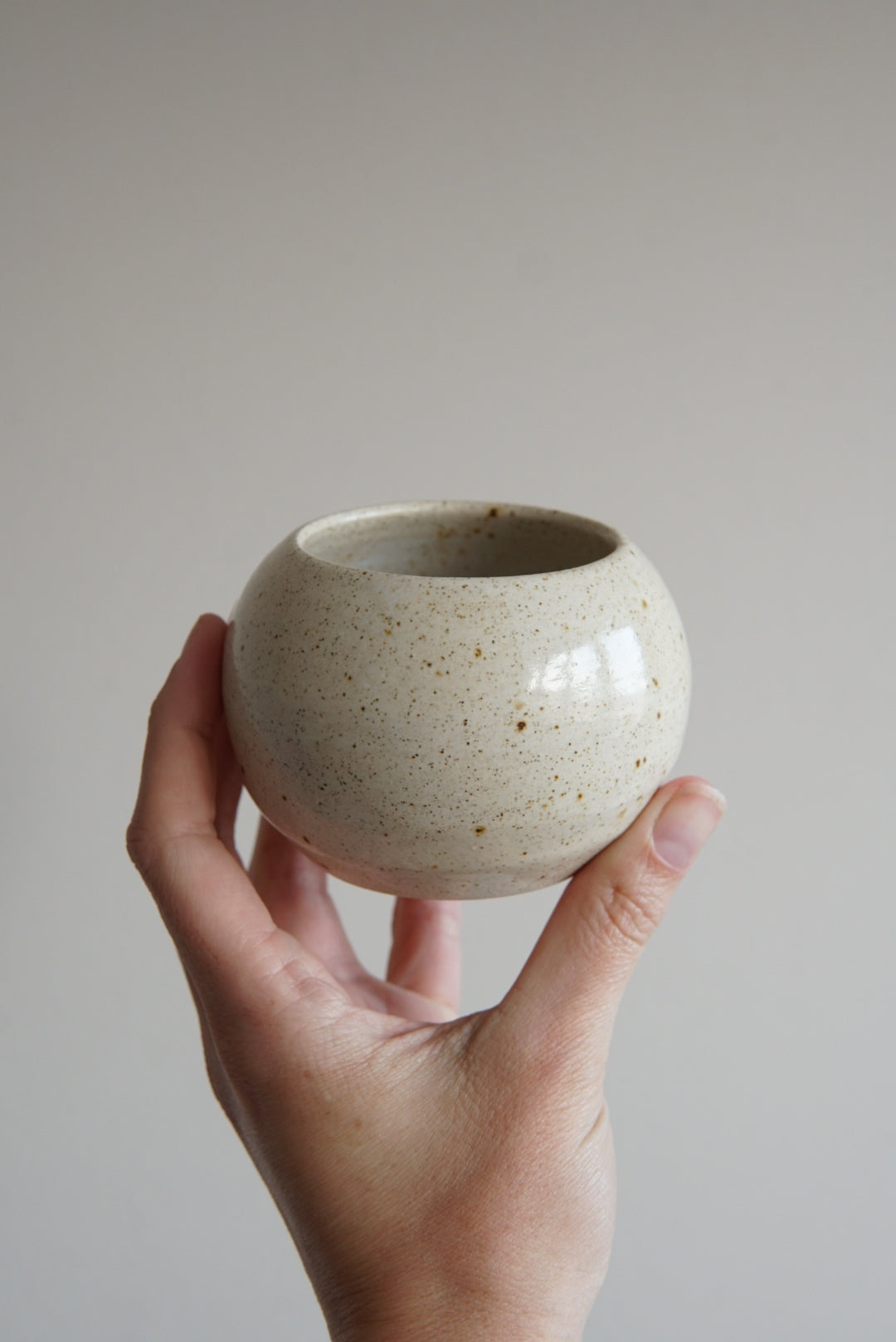 Satin Bulb Speckled Mugs (2 pieces)