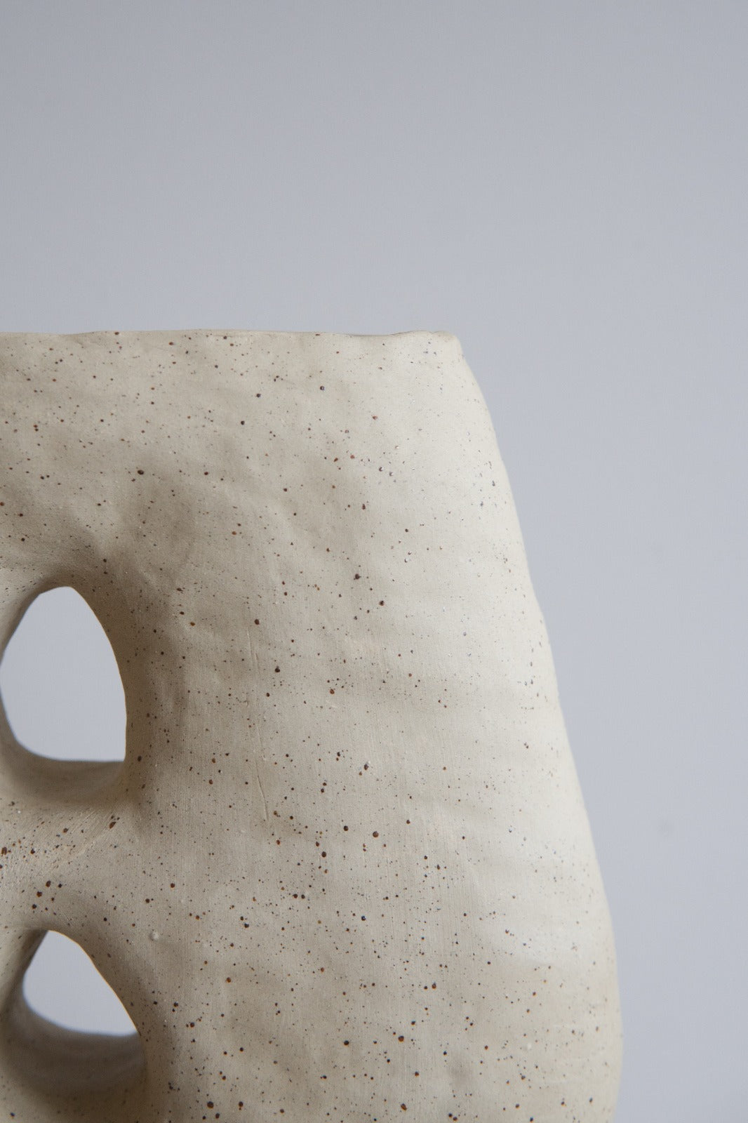 True A’s Vase - speckled stoneware