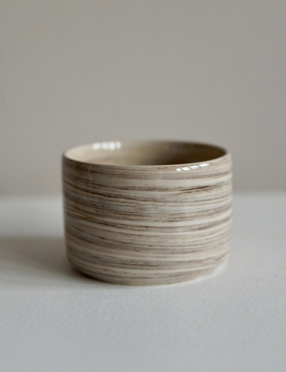 Choco Brown Swirl Coffee Mugs (2 pieces)