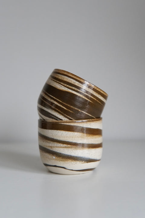 SECONDS Brown swirl espresso